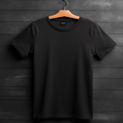 Basic Black T-Shirt | Export Quality