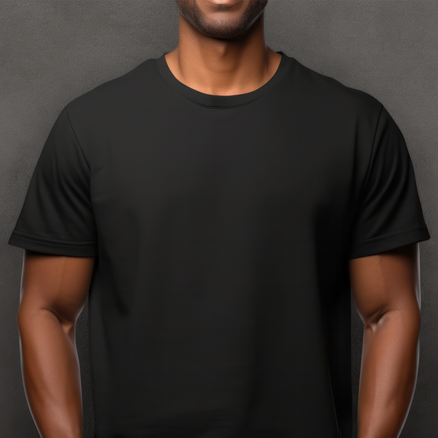 Basic Black T-Shirt | Export Quality